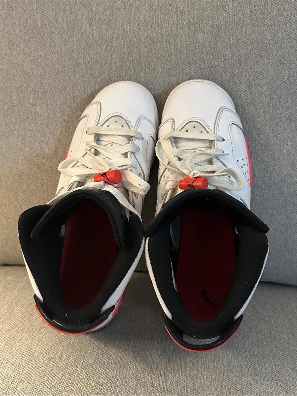 Nike Air Jordan 6 Retro White Infrared - Picture 4 of 6